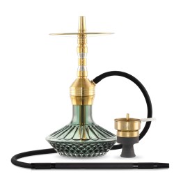 Ναργιλές AMY Deluxe Fusion Shine Mini SS33.03 Gold-Black 32cm